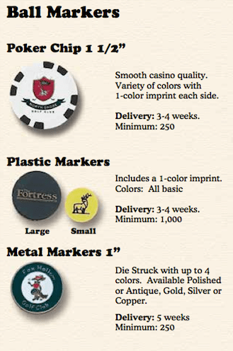 Ball Markers